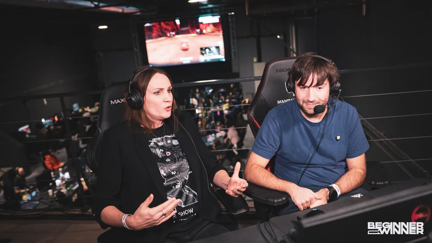 Exceptionnel duo de casteurs sur Trackmania